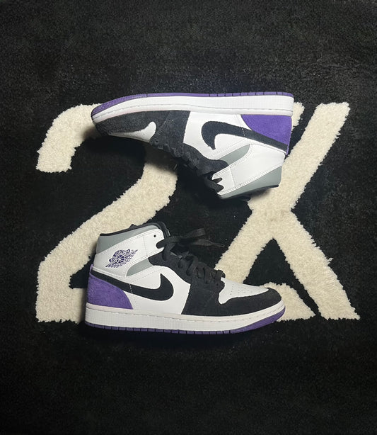 Jordan 1 Mid 'SE Purple'